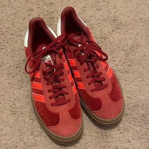 Adidas Bold Red Sneakers
